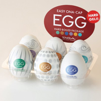 オナエッグ「TENGA(テンガ)オナタマゴ6種類ハードボイルドパック」